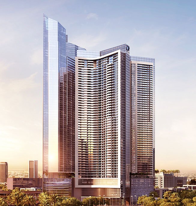 Aykon City Tower on Sheikh Zayed Road, Dubai