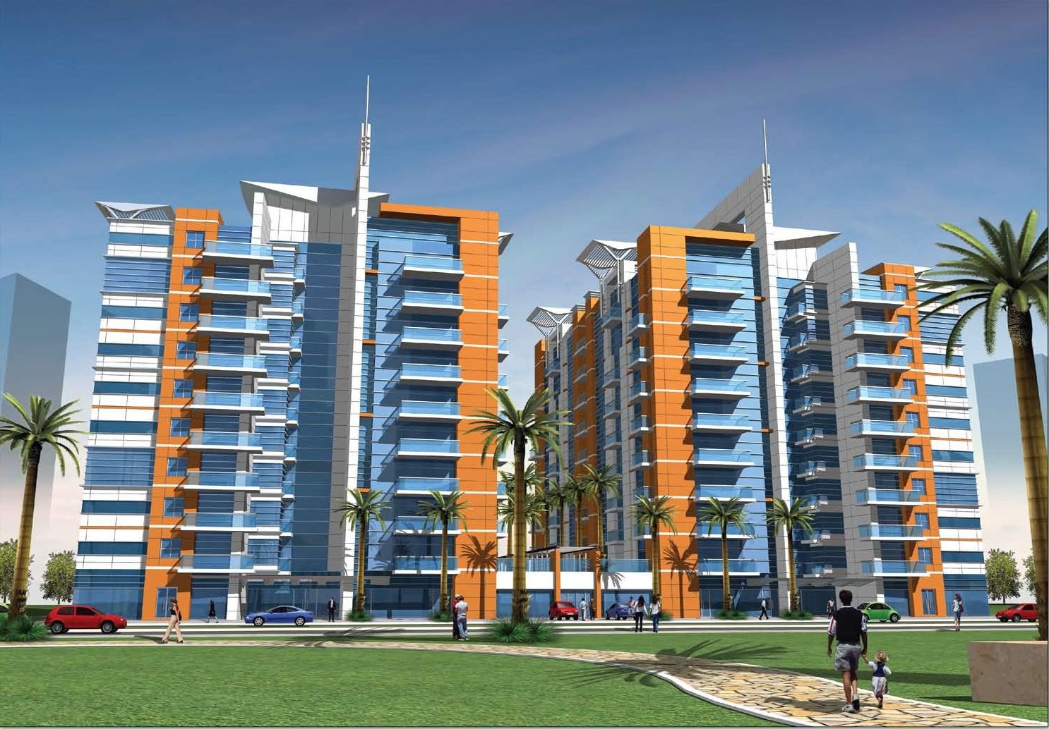 DURAR 1 Apartments at Dubai Residential Complex