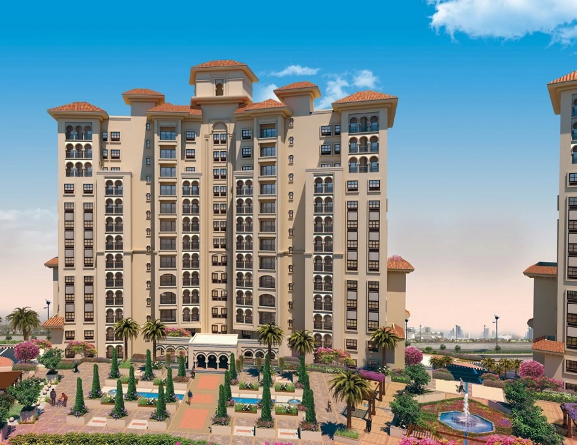 Alandalus Tower D at Jumeirah Golf Estates