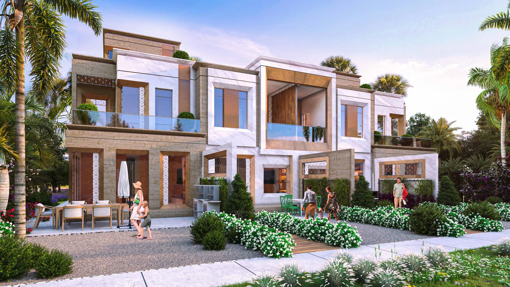 Monte Carlo Townhouses at Damac Lagoons - Damac Properties