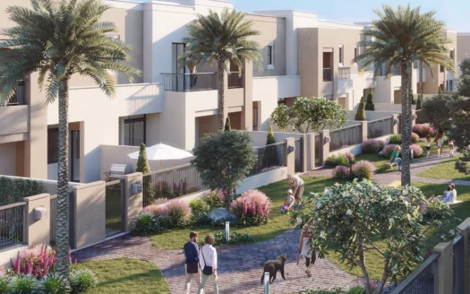 Reem Townhouses at Town Square Dubai - Nshama Properties.