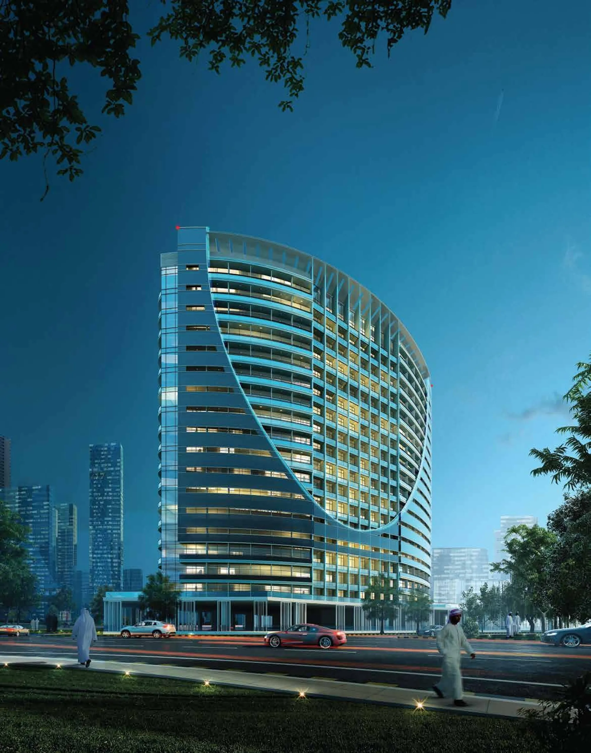 V Tower at Dubai Residential Complex -