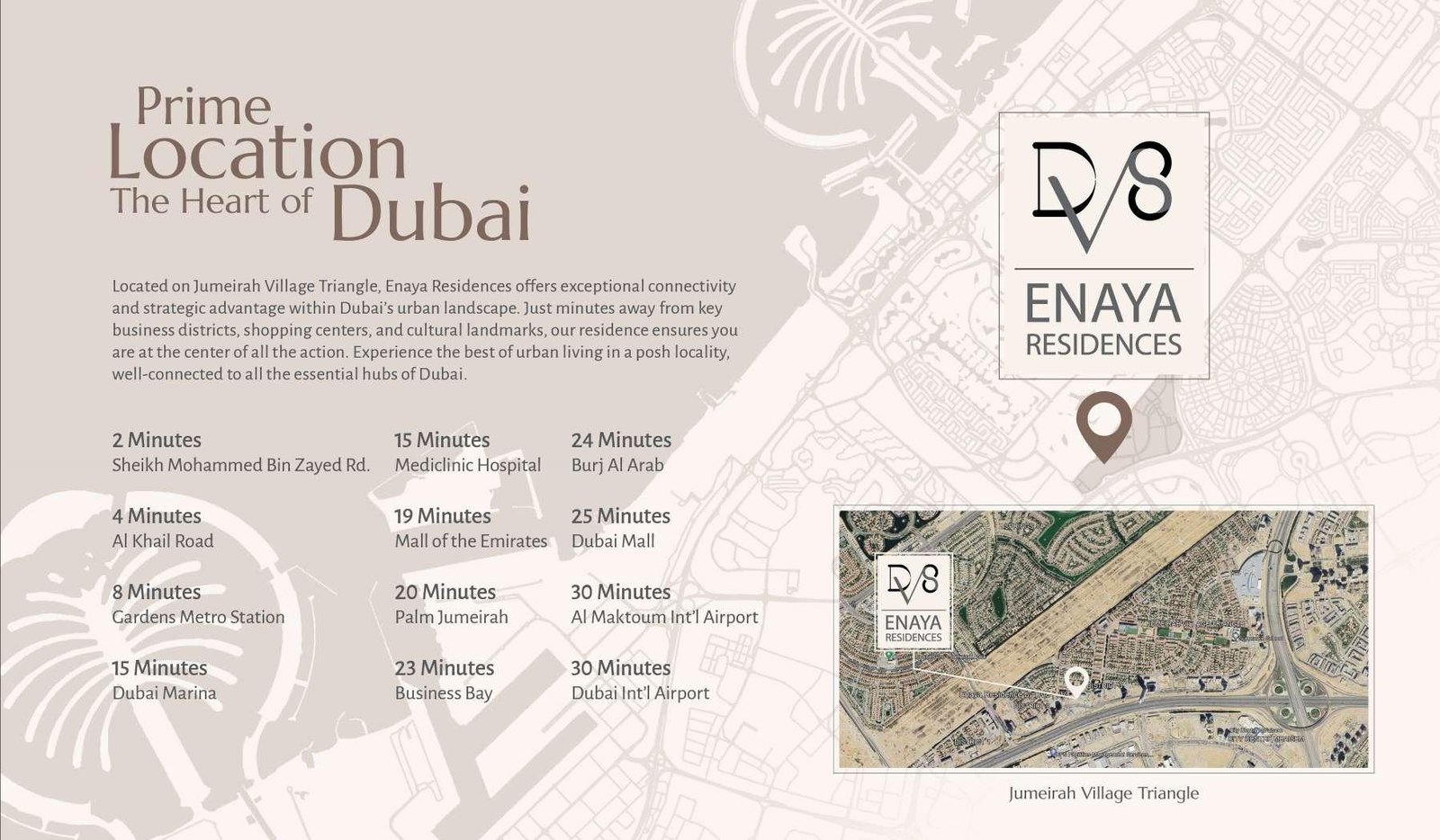 Enaya Residences at Jumeirah Village Triangle (JVT)