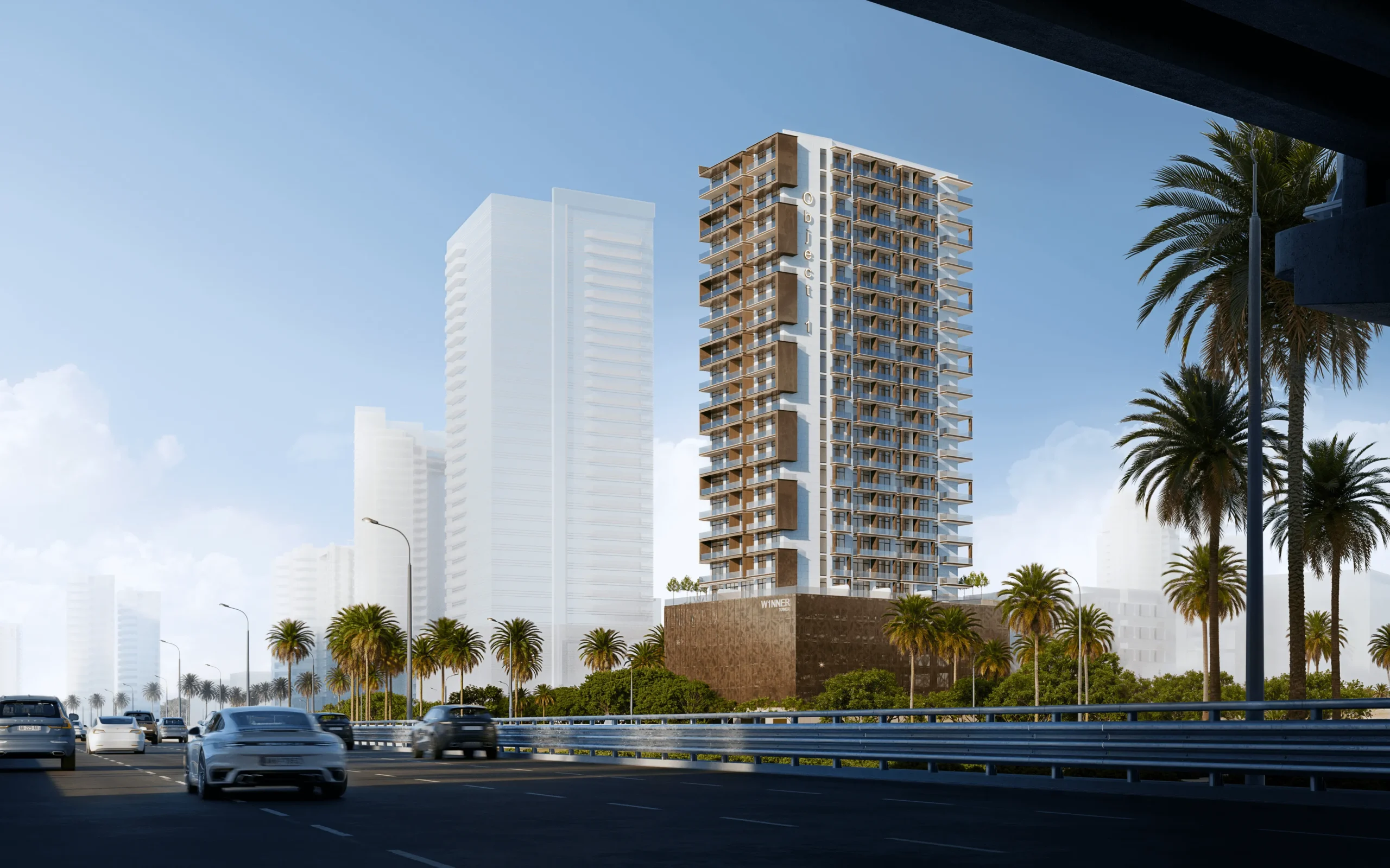 W1NNER Tower by Object1 at Jumeirah Village Triangle (JVT), Dubai