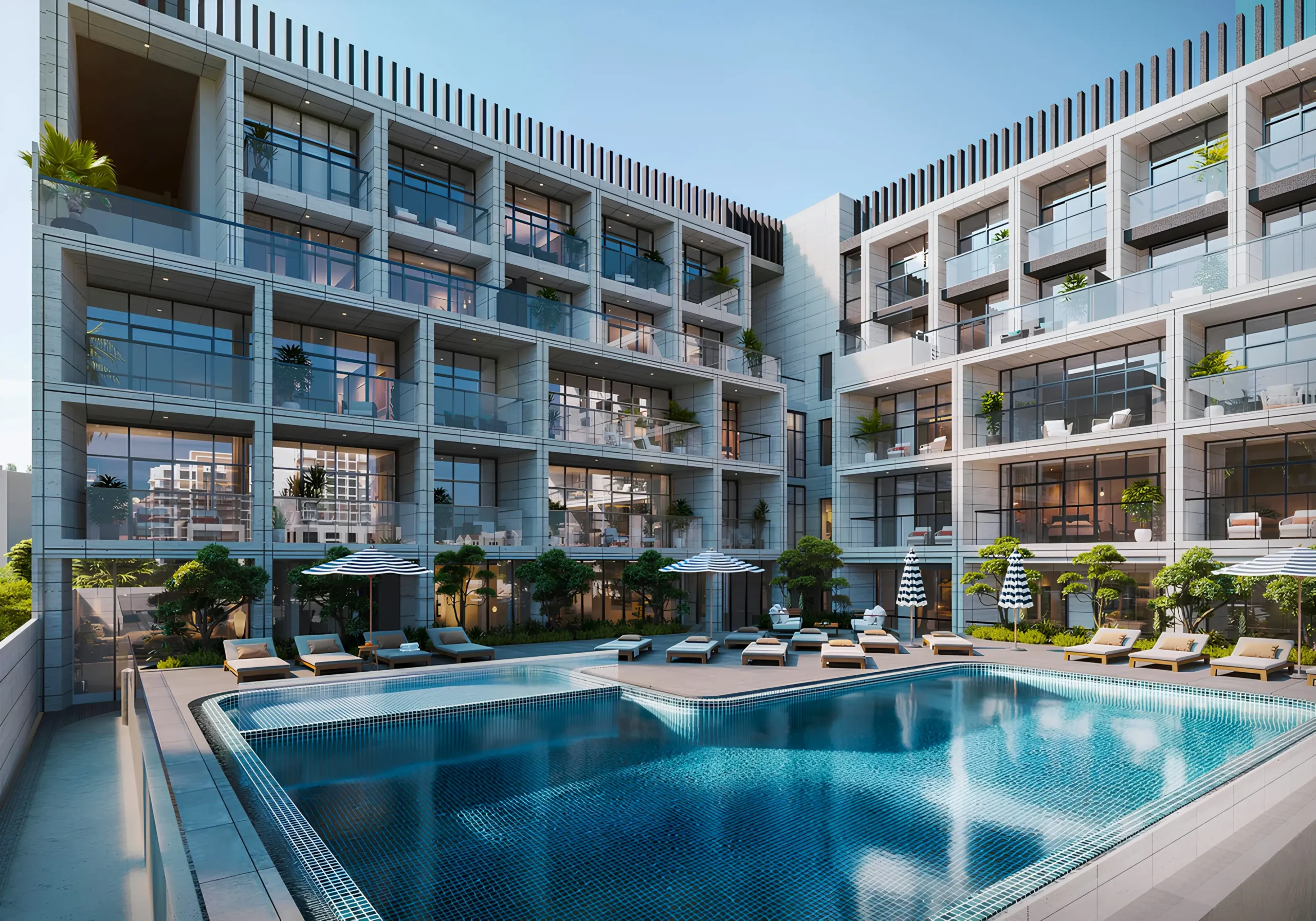 Arisha Terraces at Dubai Studio City - Qube Development