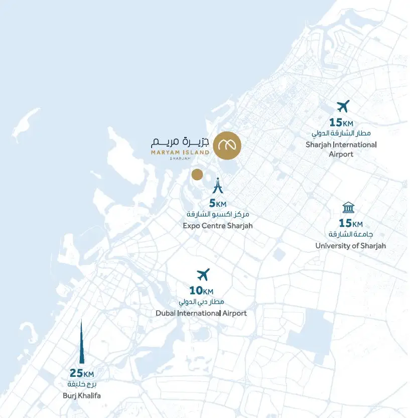 GEM Residences at Maryam Island Location