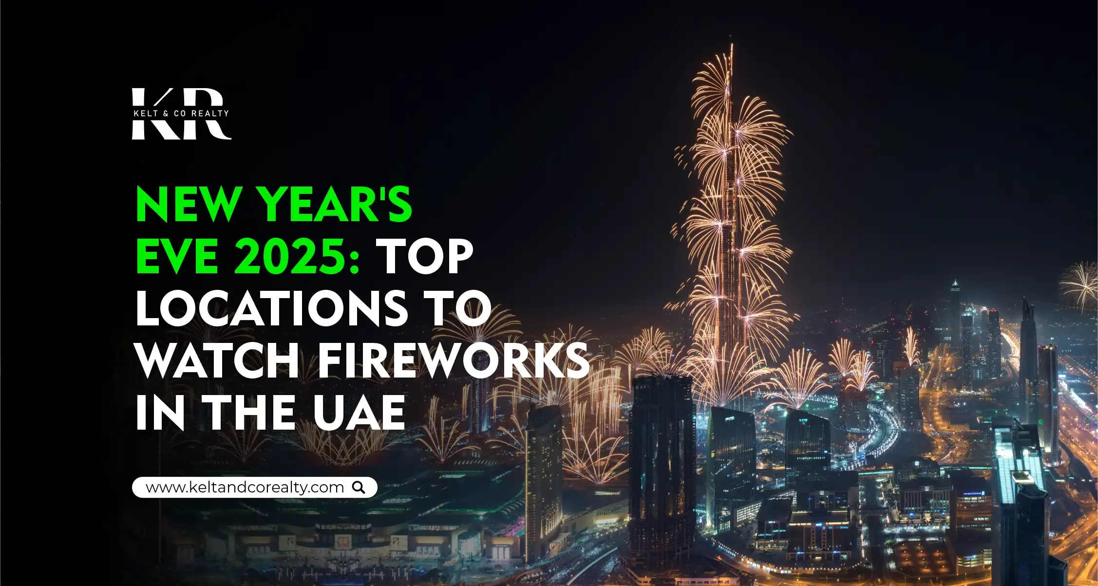 New Year's Eve 2025: Top Locations to Watch Fireworks in the UAE