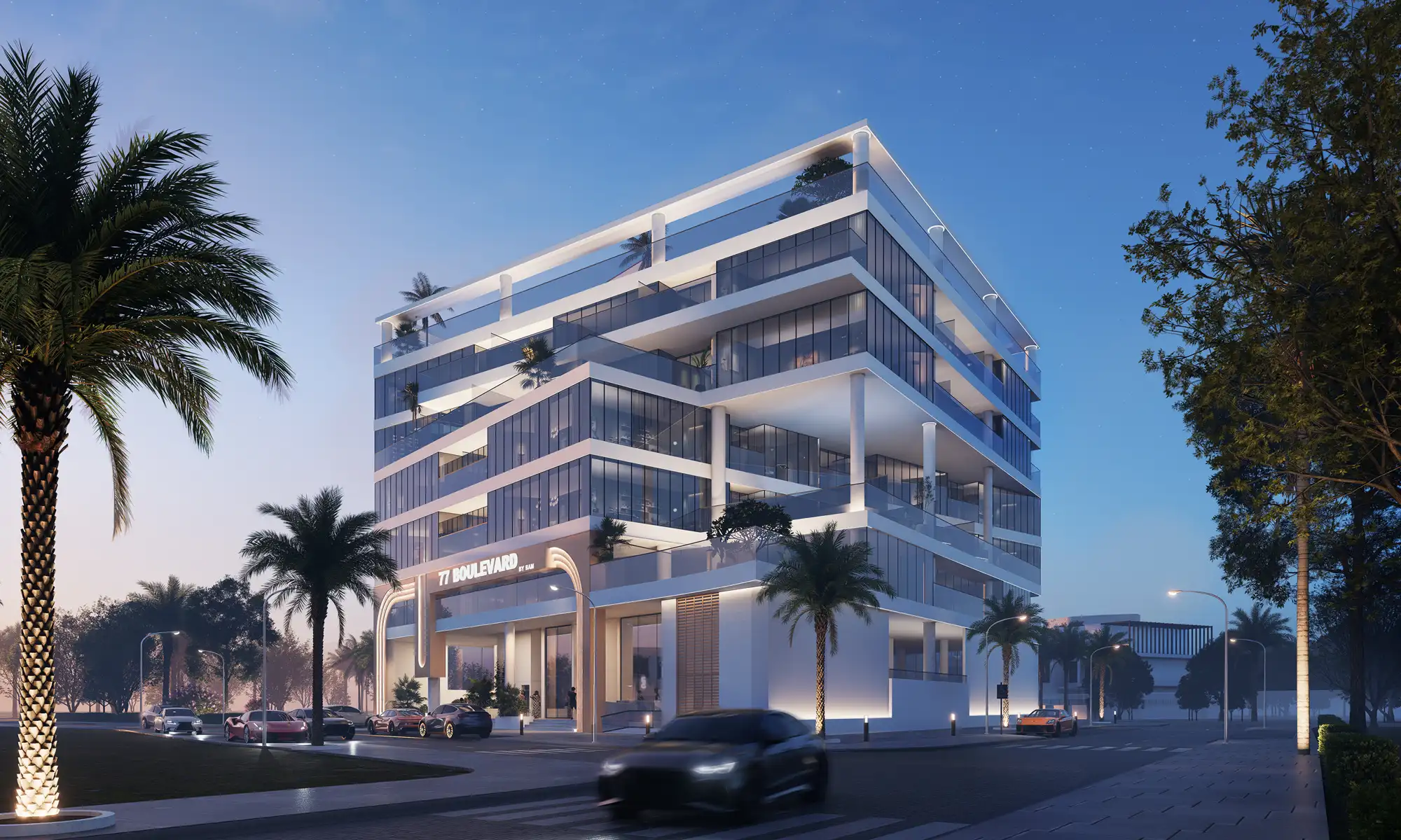 77 Boulevard at Jumeirah Village Circle (JVC) Dubai- BAMX Development