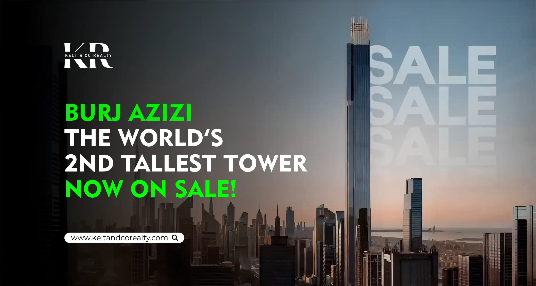 Burj Azizi, the World’s 2nd Tallest Tower