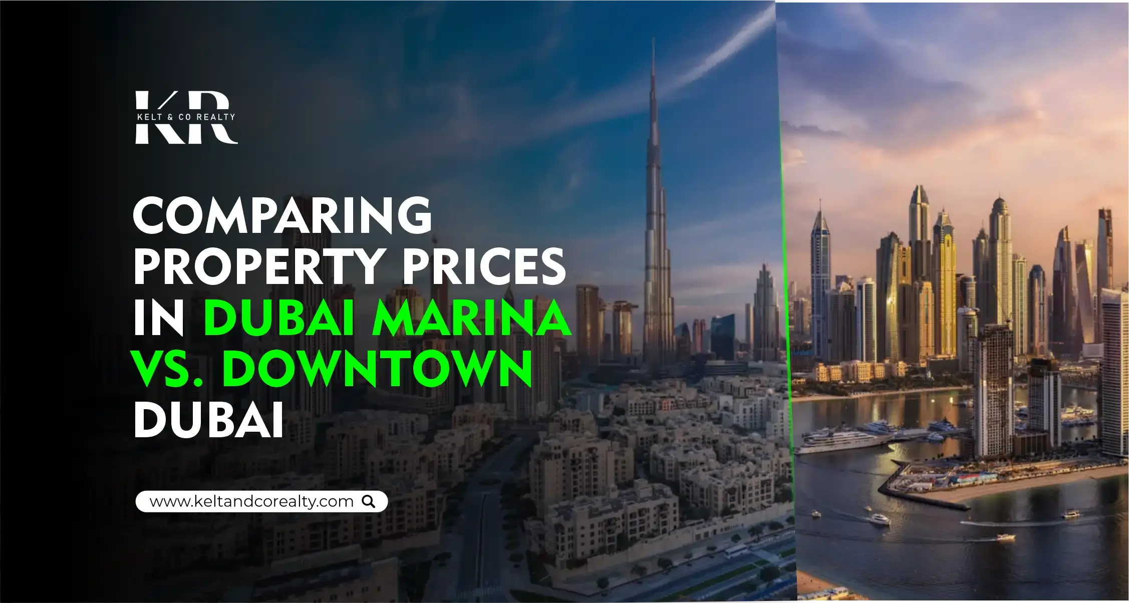 Dubai Marina vs Downtown Dubai