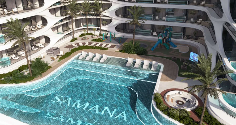 Samana Downtown One at Downtown Jebel Ali, Dubai - Samana Developers